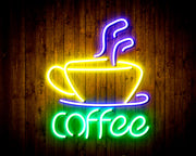 Coffee Cup Flex Silicone LED Sign (Neon-Style, LED Technology) - LED Gift Works