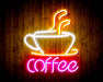 Coffee Cup Flex Silicone LED Sign (Neon-Style, LED Technology) - Way Up Gifts