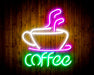 Coffee Cup Flex Silicone LED Sign (Neon-Style, LED Technology) - Way Up Gifts