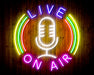 Live On Air Flex Silicone LED Sign (Neon-Style, LED Technology) - Way Up Gifts