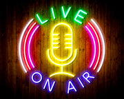 Live On Air Flex Silicone LED Sign (Neon-Style, LED Technology) - LED Gift Works