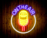 Microphone On The Air Flex Silicone LED Sign (Neon-Style, LED Technology) - Way Up Gifts