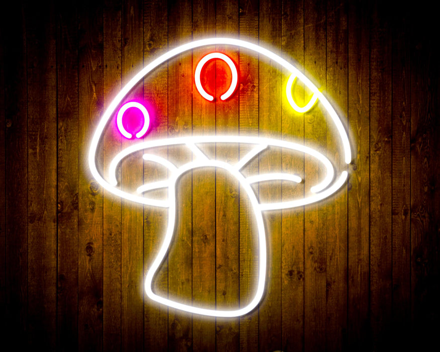Mushroom Flex Silicone LED Sign (Neon-Style, LED Technology) - Way Up Gifts