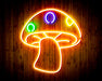 Mushroom Flex Silicone LED Sign (Neon-Style, LED Technology) - Way Up Gifts