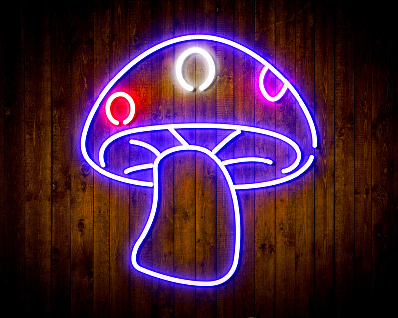 Mushroom Flex Silicone LED Sign (Neon-Style, LED Technology) - LED Gift Works