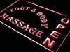 Foot and Body Massage Open LED Light Sign - Way Up Gifts