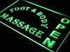 Foot and Body Massage Open LED Light Sign - Way Up Gifts