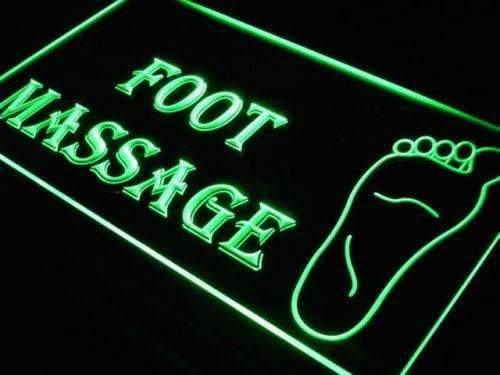 Foot Massage LED Light Sign - LED Gift Works
