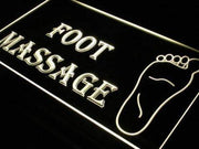 Foot Massage LED Light Sign - LED Gift Works
