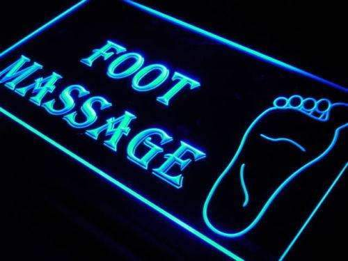Foot Massage LED Light Sign - LED Gift Works