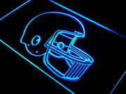 Football Helmet LED Light Sign - LED Gift Works