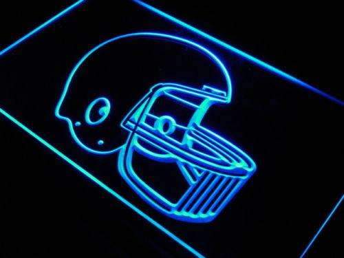 Football Helmet LED Light Sign - LED Gift Works