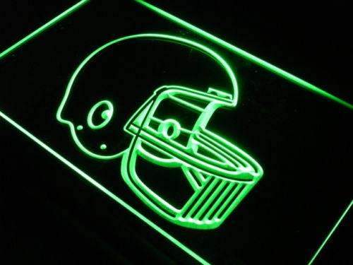 Football Helmet LED Light Sign - LED Gift Works