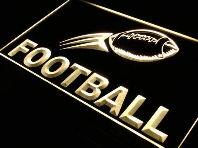Football LED Light Sign - Way Up Gifts