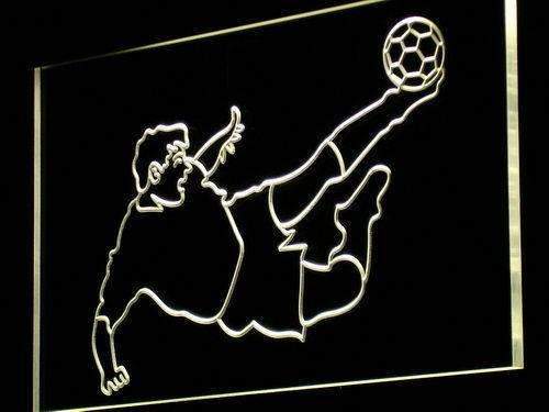 Soccer Athlete LED Light Sign - LED Gift Works