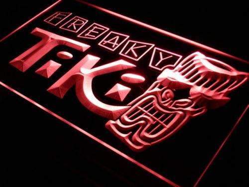 Freaky Tiki Bar LED Light Sign - LED Gift Works