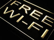 Free Wifi LED Light Sign - LED Gift Works