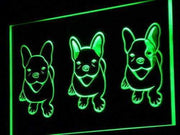 French Bulldog Puppies LED Light Sign - LED Gift Works