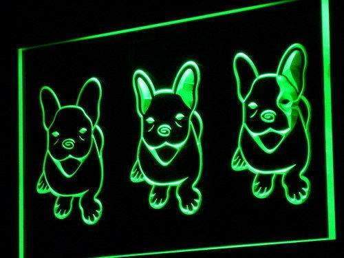 French Bulldog Puppies LED Light Sign - LED Gift Works