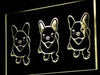 French Bulldog Puppies LED Light Sign - Way Up Gifts
