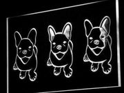 French Bulldog Puppies LED Light Sign - LED Gift Works