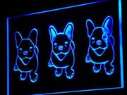 French Bulldog Puppies LED Light Sign - LED Gift Works