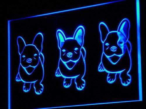 French Bulldog Puppies LED Light Sign - LED Gift Works