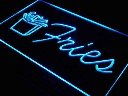 French Fries LED Light Sign - LED Gift Works