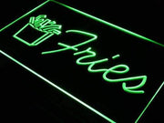 French Fries LED Light Sign - LED Gift Works