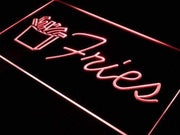 French Fries LED Light Sign - LED Gift Works