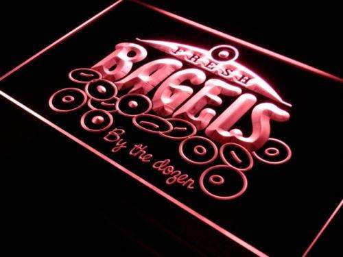 Fresh Bagels LED Light Sign - LED Gift Works