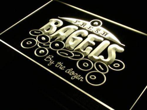 Fresh Bagels LED Light Sign - Way Up Gifts