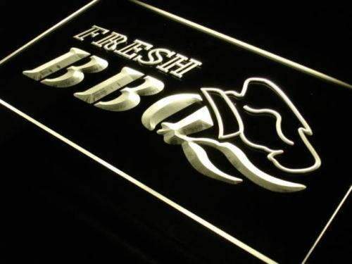 Fresh BBQ Barbecue LED Light Sign - Way Up Gifts