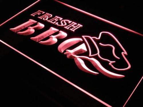 Fresh BBQ Barbecue LED Light Sign - Way Up Gifts