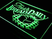 Fresh Bread Daily LED Light Sign - LED Gift Works