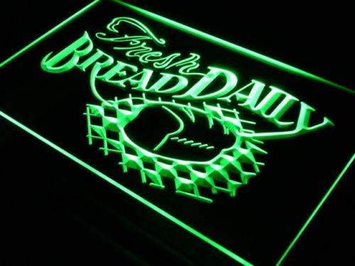 Fresh Bread Daily LED Light Sign - LED Gift Works