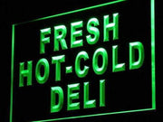 Fresh Hot Cold Deli LED Light Sign - LED Gift Works