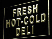 Fresh Hot Cold Deli LED Light Sign - LED Gift Works