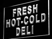 Fresh Hot Cold Deli LED Light Sign - LED Gift Works