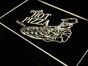 Fresh Hot Pizza LED Light Sign - LED Gift Works