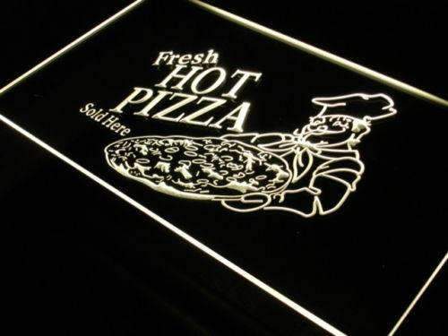 Fresh Hot Pizza LED Light Sign - Way Up Gifts