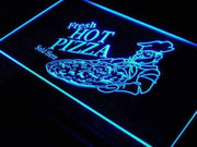 Fresh Hot Pizza LED Light Sign - LED Gift Works