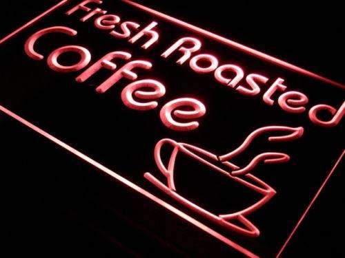 Fresh Roasted Coffee LED Light Sign - LED Gift Works