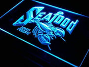 Fresh Seafood Lobster LED Light Sign - LED Gift Works