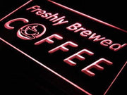 Freshly Brewed Coffee LED Light Sign - LED Gift Works