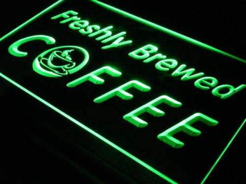 Freshly Brewed Coffee LED Light Sign - LED Gift Works