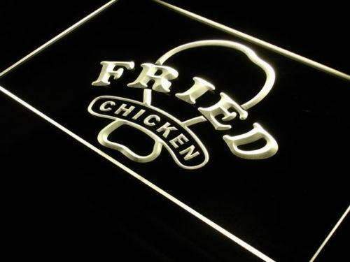 Fried Chicken LED Light Sign - Way Up Gifts