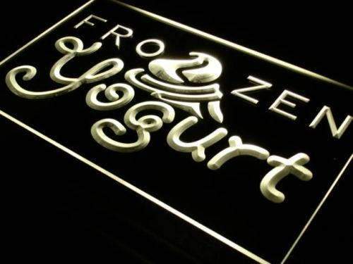 Fro Yo Frozen Yogurt LED Light Sign - LED Gift Works
