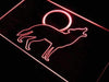 Full Moon Coyote Howling LED Light Sign - Way Up Gifts