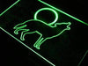 Full Moon Coyote Howling LED Light Sign - Way Up Gifts